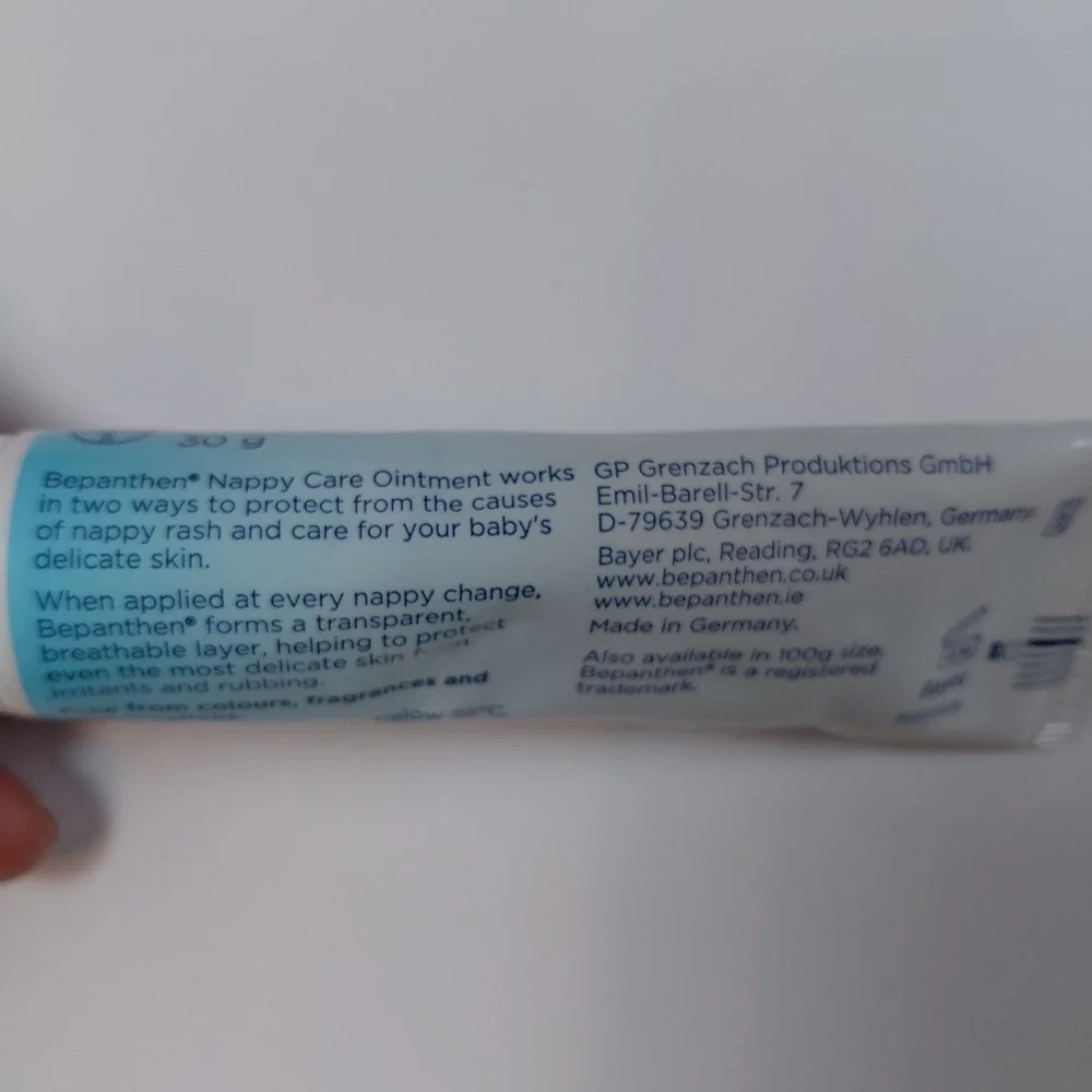 Bepanthen Nappy Care Ointment Provitamin B5~30g~EXP 06/2028
